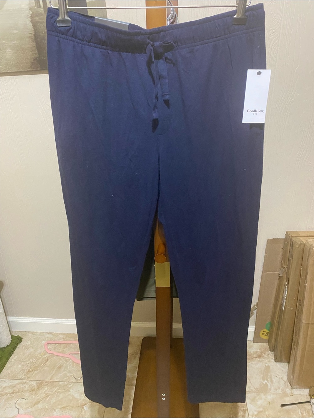 Target Men's Navy Drawstring Jogger Pants